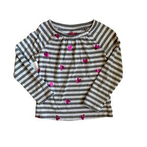 Circo Heart Striped Shirt 4T